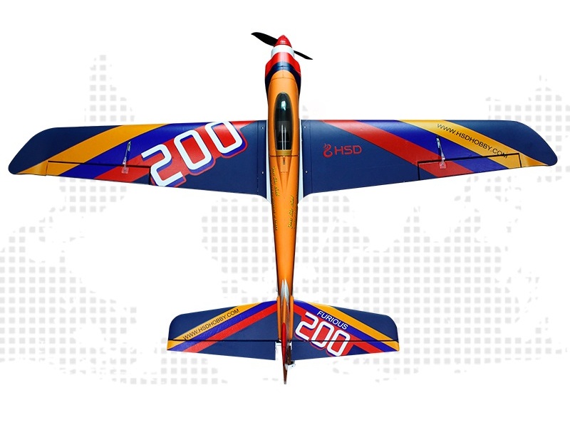 Furious 200, Spw 1292mm, ARF-Modell, HSDJets – Bild 3