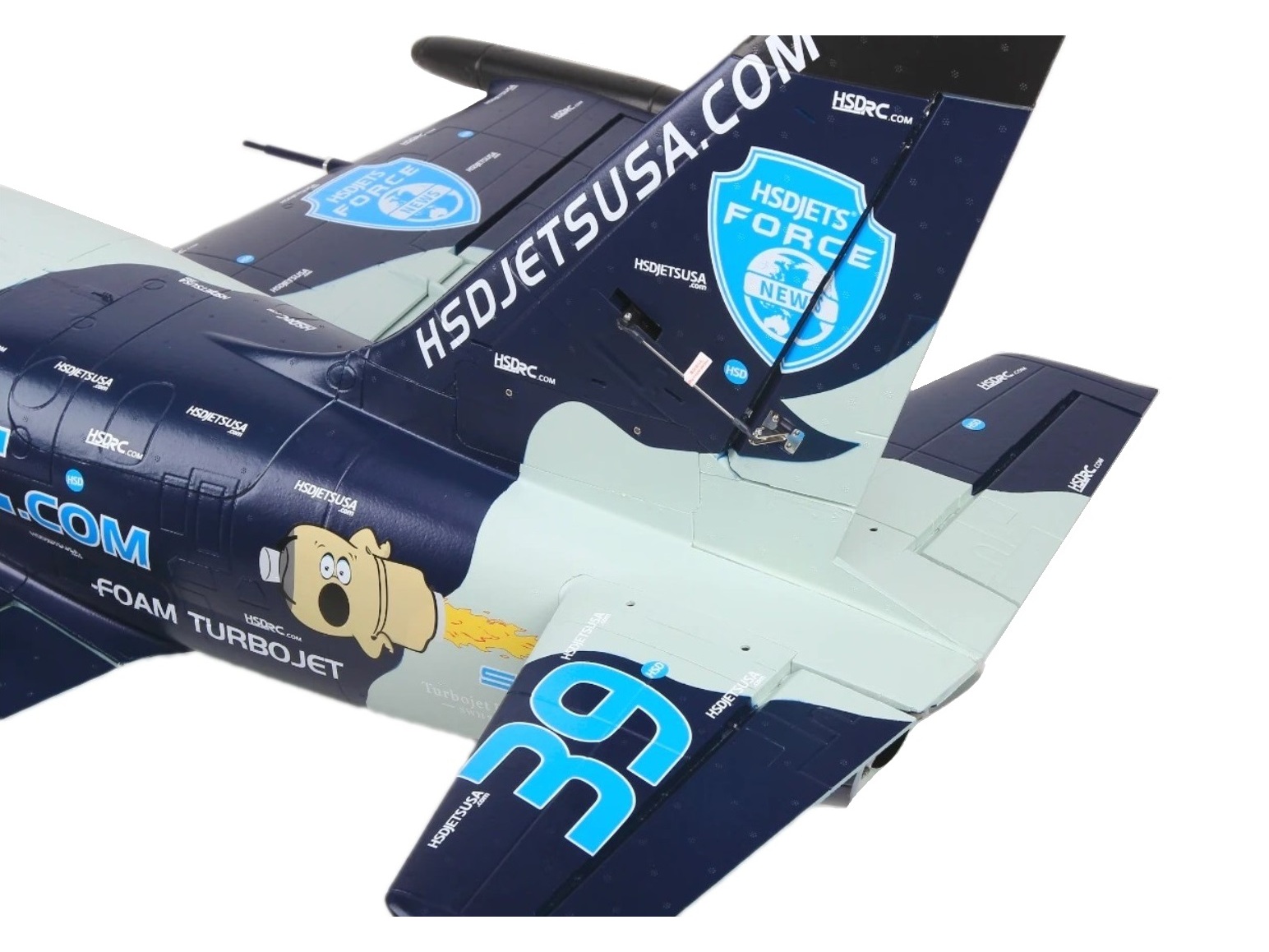 Turbo L-39 Albatros Camo, Spw 1665mm, ready for Turbine, PNP-Set, HSDJets – Bild 5