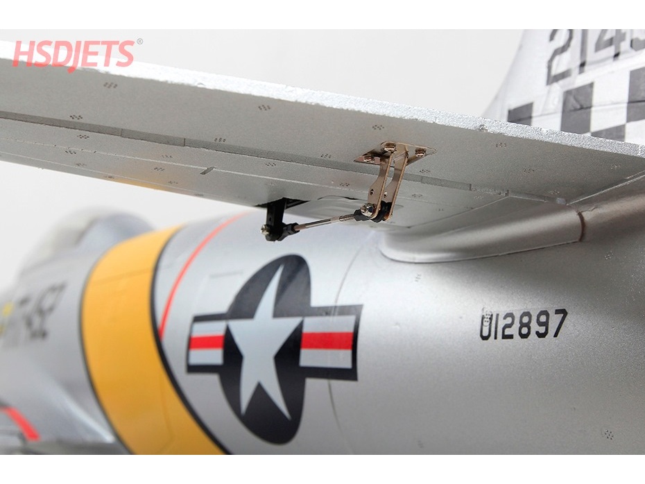 Turbo T-33 Yellow Ribbon, Spw 2018mm, ready for Turbine, PNP-Set, HSDJets – Bild 6