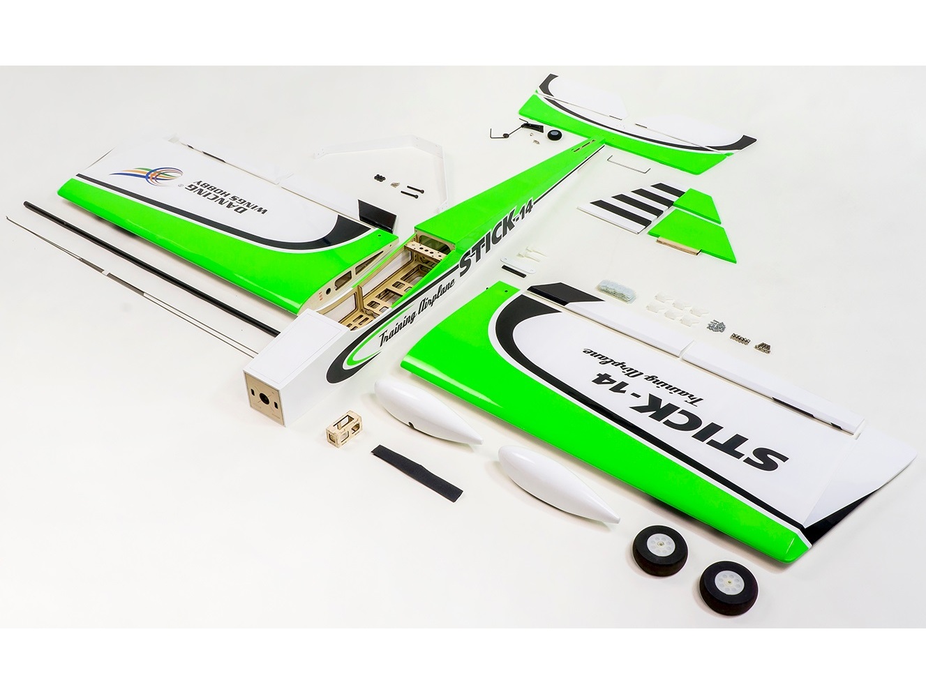 Real-Kit - STICK-14 Sport Plane, Spw 1400mm, ARF-Modell, DW-Hobby – Bild 3