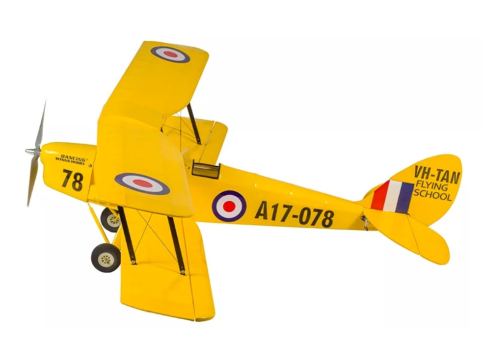Real-Kit - Tiger Moth, Spw 800mm - PNP-Bausatz von DW-Hobby – Bild 2