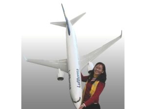 Höhenleitwerk zu Boeing 737, in weiss, Spw 2000mm von FlyFly