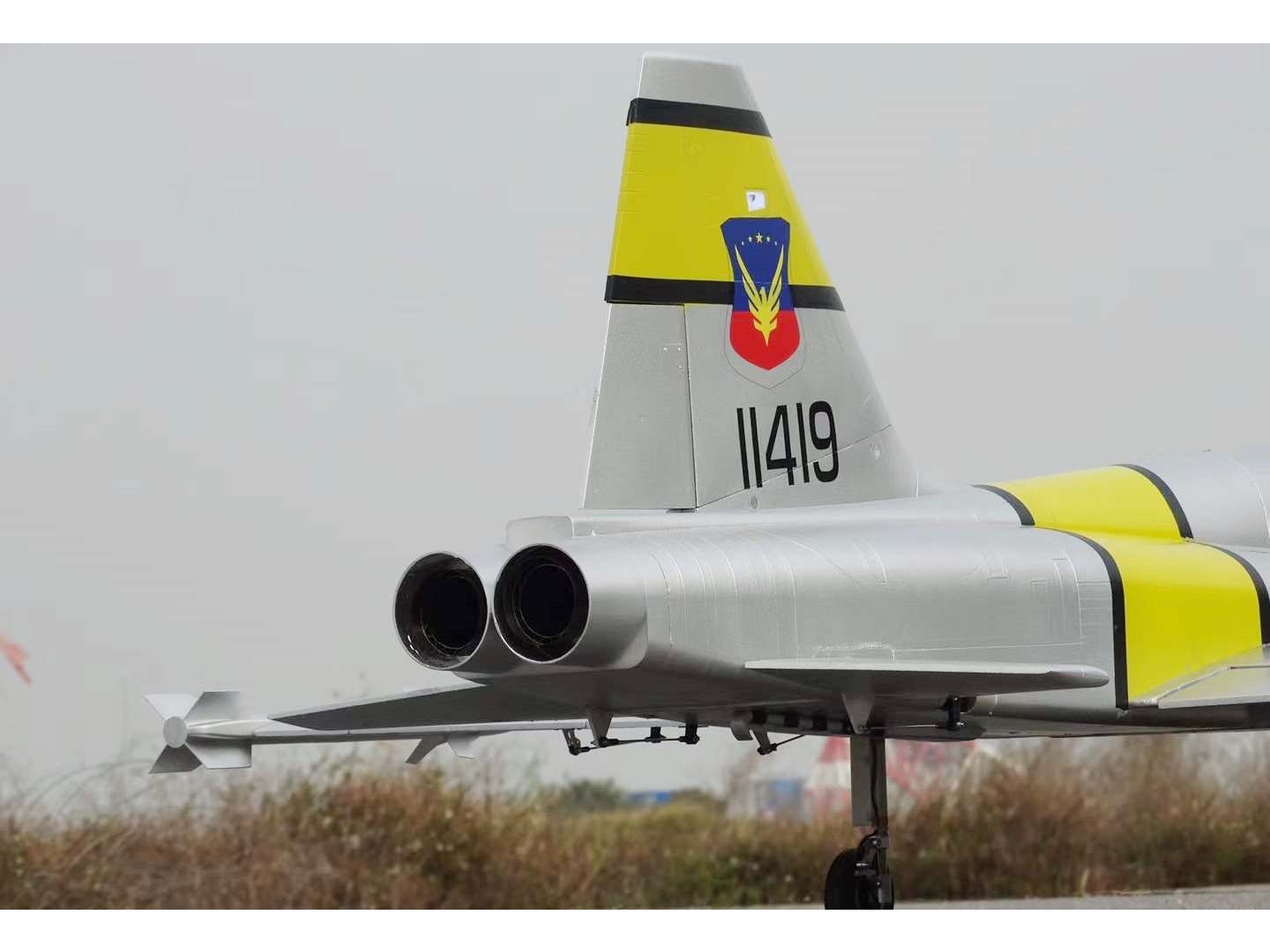 F-5E Tiger - Gray - USA, Spw 1400mm, PNP / Ready for Turbin Version – Bild 5