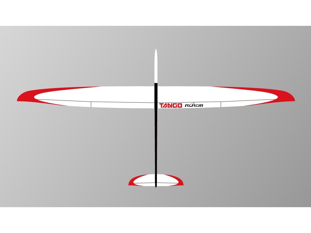 Voll GFK Segler TANGO - Spw 2900mm - RCRCM
