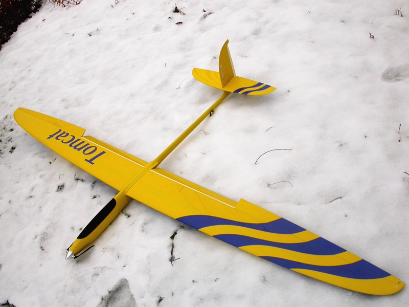 Voll CFK Elektrosegler Tomcat, Spw 2600mm - RCRCM – Bild 3