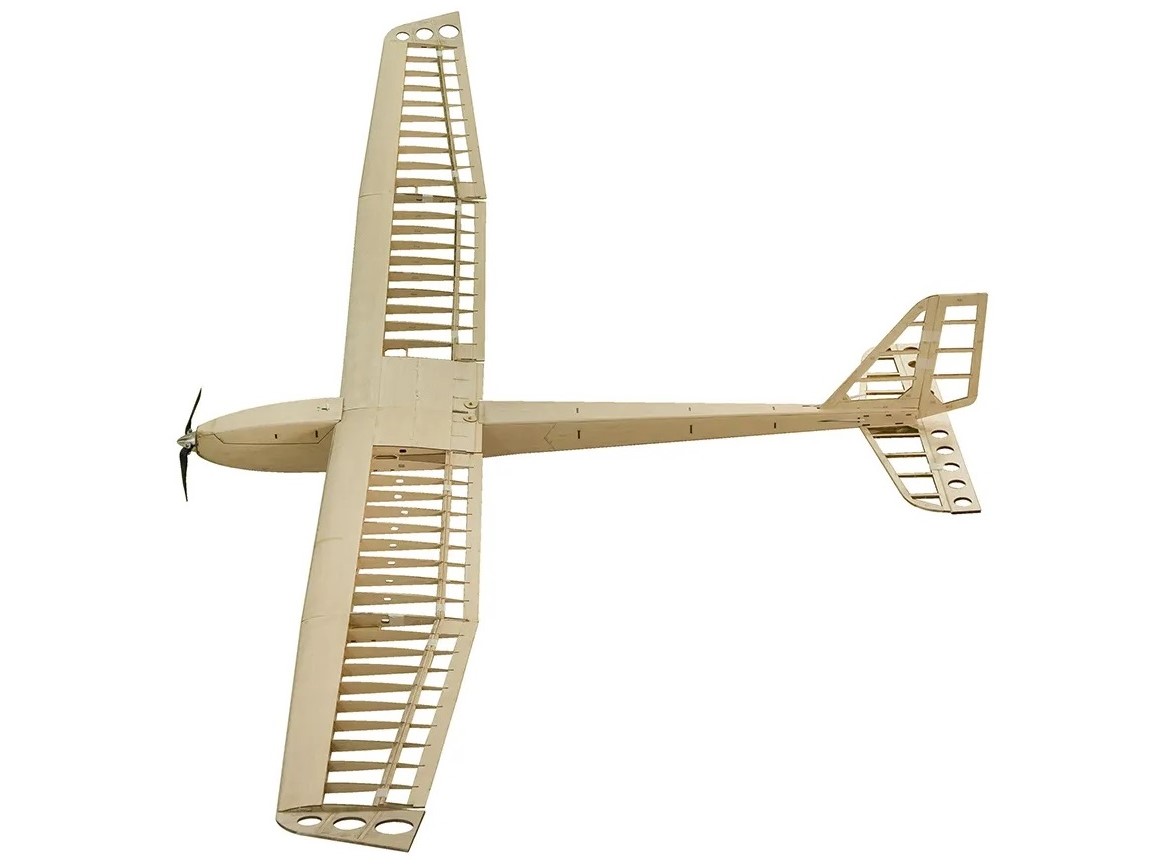 Real-Kit - Glider F25 Aion-25, Spw 2500mm - KIT-Bausatz aus Balsaholz mit Folie – Bild 3