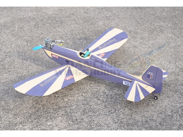Real-Kit T-35 Astro Junior, Spw 1380mm - KIT-Bausatz aus Balsaholz – Bild 5
