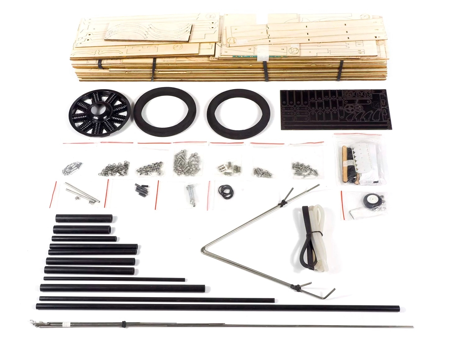 Real-Kit - Sopwith Camel, Spw 1200mm, KIT-Bausatz aus Balsaholz – Bild 4
