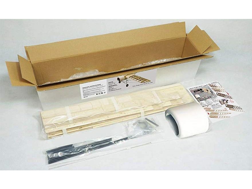 Real-Kit - Fokker EP/GP, Spw 1520mm, KIT-Bausatz aus Balsaholz – Bild 5