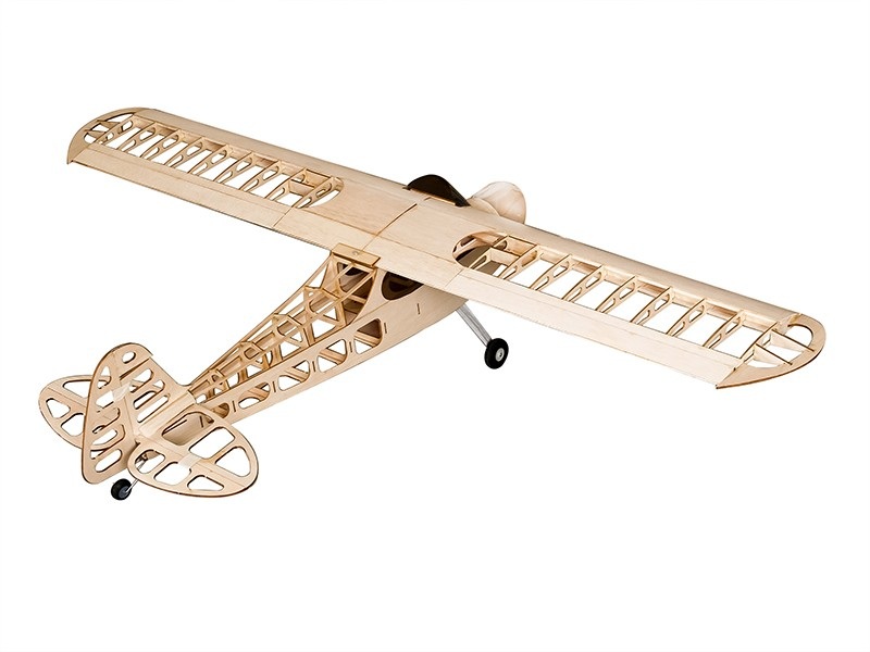 Real-Kit - Piper J3, Spw 1180mm - KIT-Bausatz aus Balsaholz – Bild 2