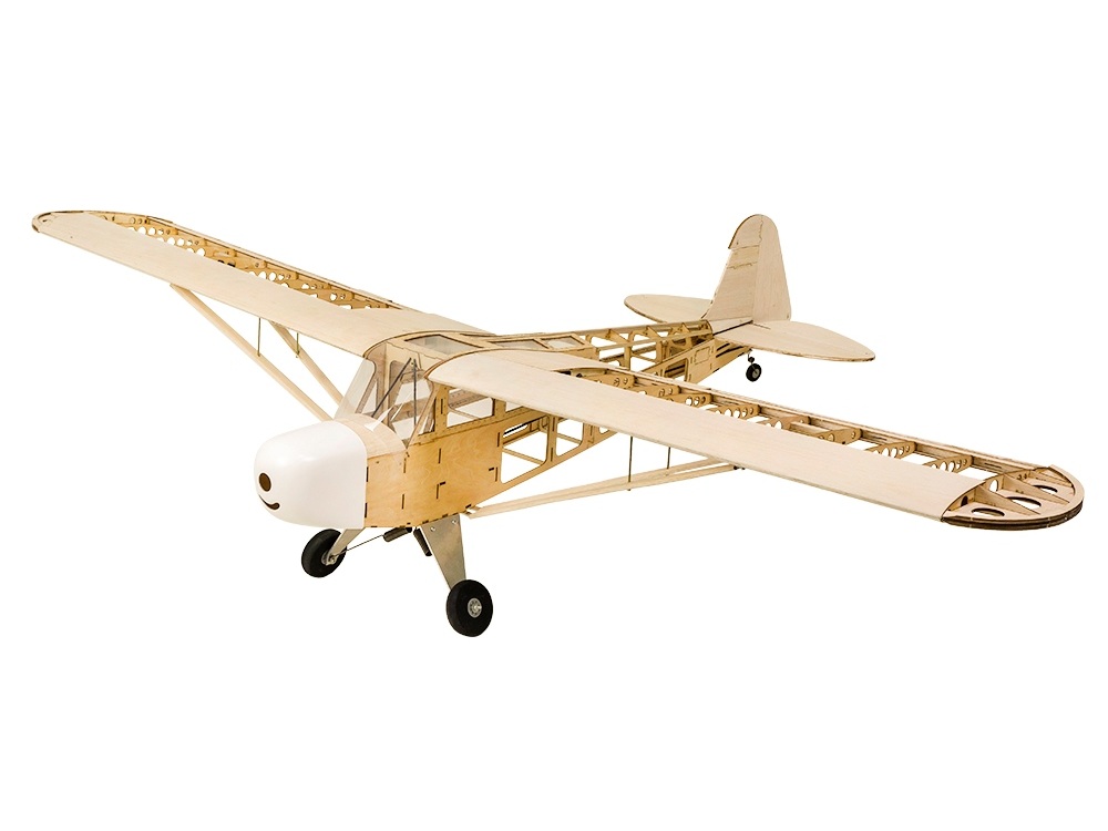 Real-Kit - Piper J3 CUB - V2, Spw 1800mm - KIT-Bausatz aus Balsaholz