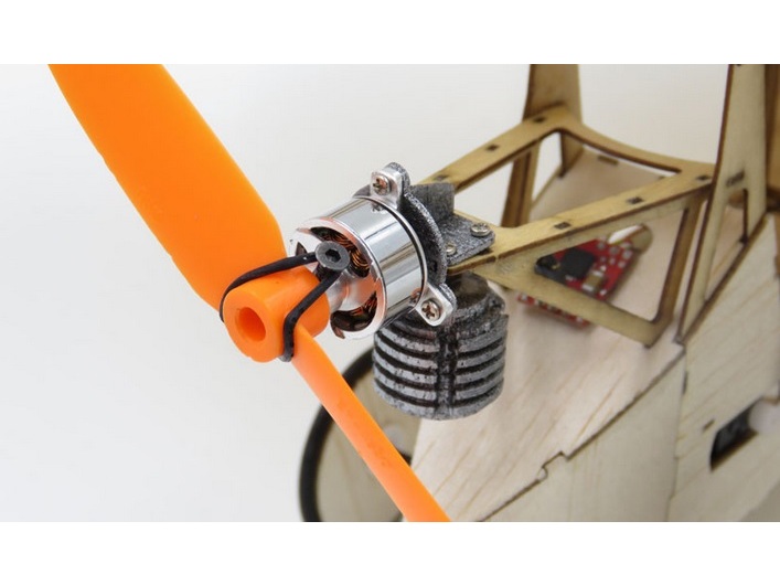 Real-Kit - Newton, Spw 358mm - KIT-Bausatz aus Balsaholz – Bild 5