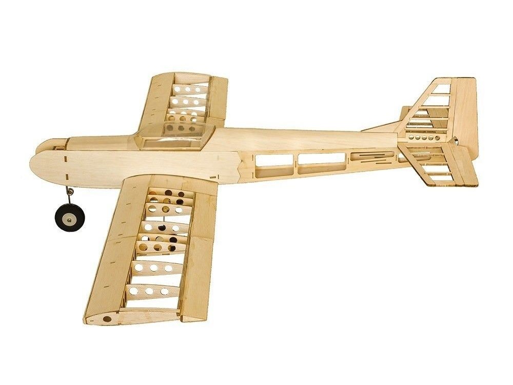 Real-Kit - Tiefdecker T-30, Spw 1400mm, KIT-Bausatz aus Balsaholz – Bild 2