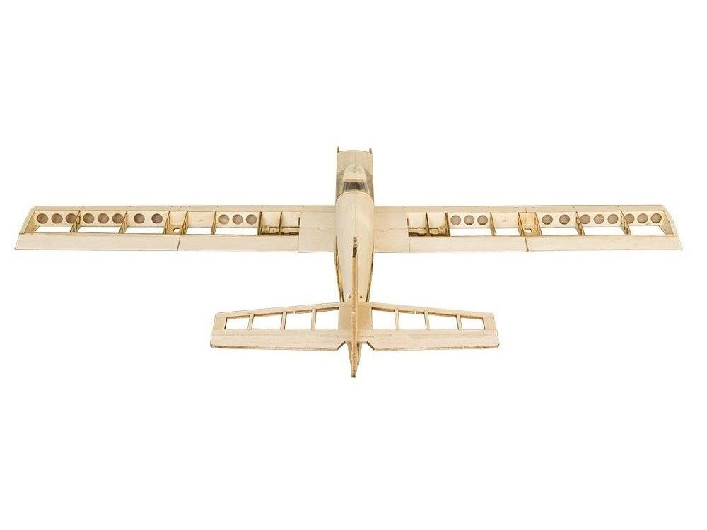 Real-Kit - Tiefdecker T-30, Spw 1400mm, KIT-Bausatz aus Balsaholz – Bild 5