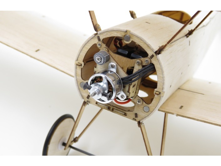 Real-Kit - Sopwith Pup, Spw 378mm - KIT-Bausatz mit Motor aus Balsaholz – Bild 4