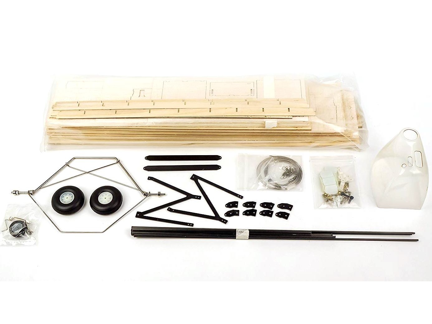 Real-Kit - Tiger Moth V2, Spw 980mm - KIT-Bausatz aus Balsaholz – Bild 5