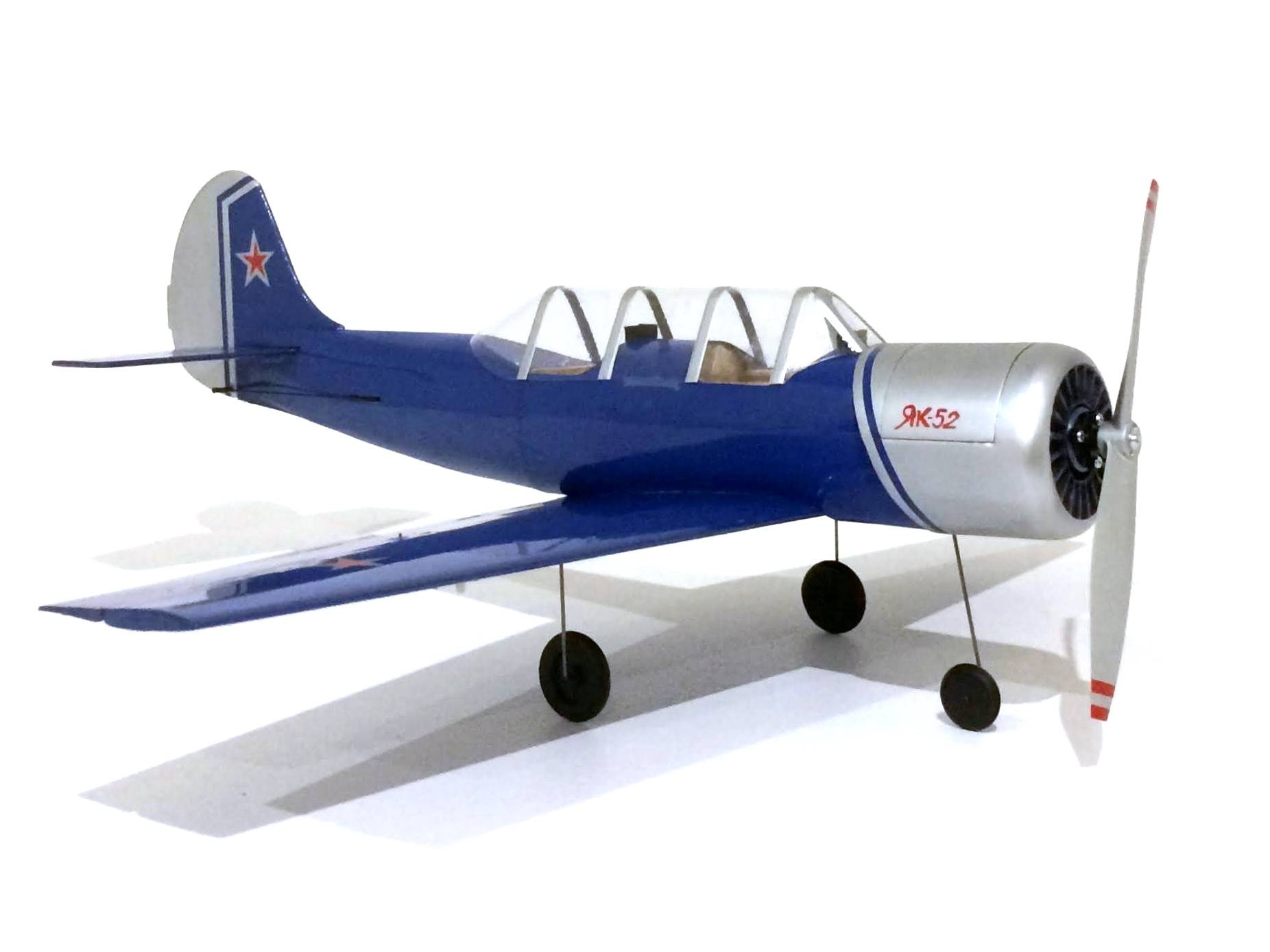 MACHflight - Jak-52, Spw 424mm, KIT-Bausatz - SWISS-Made - Real-Kit