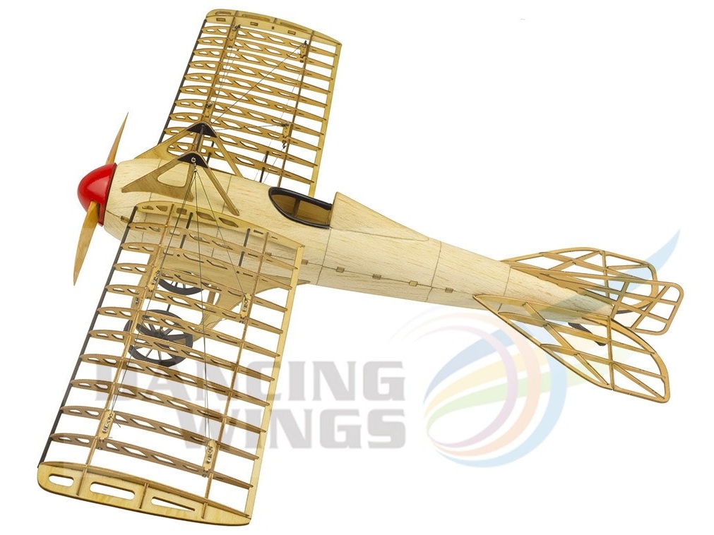Real-Kit Standmodell: Deperdussin Monocoque, Spw 500mm KIT-Bausatz aus Balsaholz – Bild 2