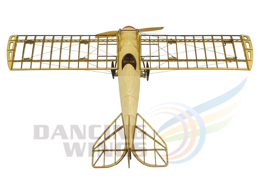 Real-Kit Standmodell: Deperdussin Monocoque, Spw 500mm KIT-Bausatz aus Balsaholz – Bild 3