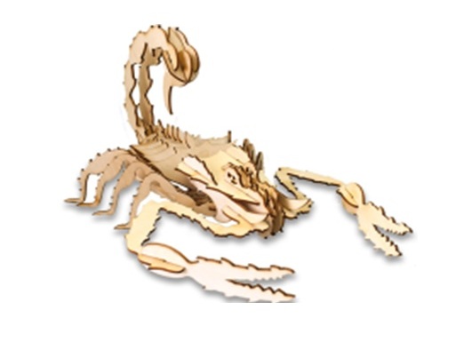Real-Kit Standmodell: Scorpion - KIT-Bausatz aus Balsaholz