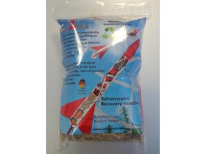 Modellraketen - Schutzwatte aus Hanf-Fasern für Modellraketen