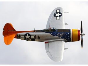 Full Composite P-47D Thunderbolt, Spw 2411mm, ARF-Set mit EZFW, Pilot-RC