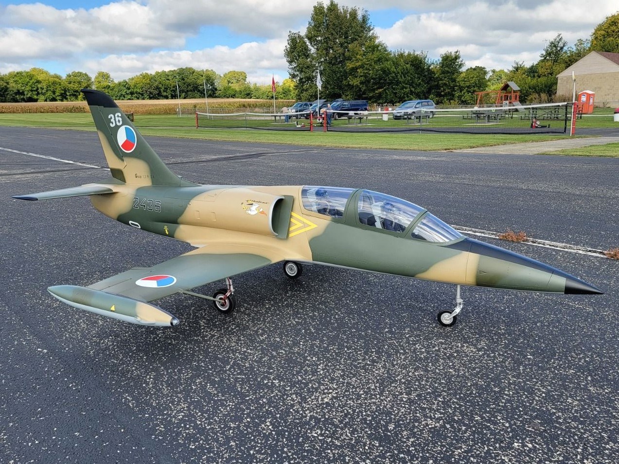Top RC Model L-39 Albatros - Full Composite Turbinen Jet, Spw 1991mm, ARF-Set – Bild 2