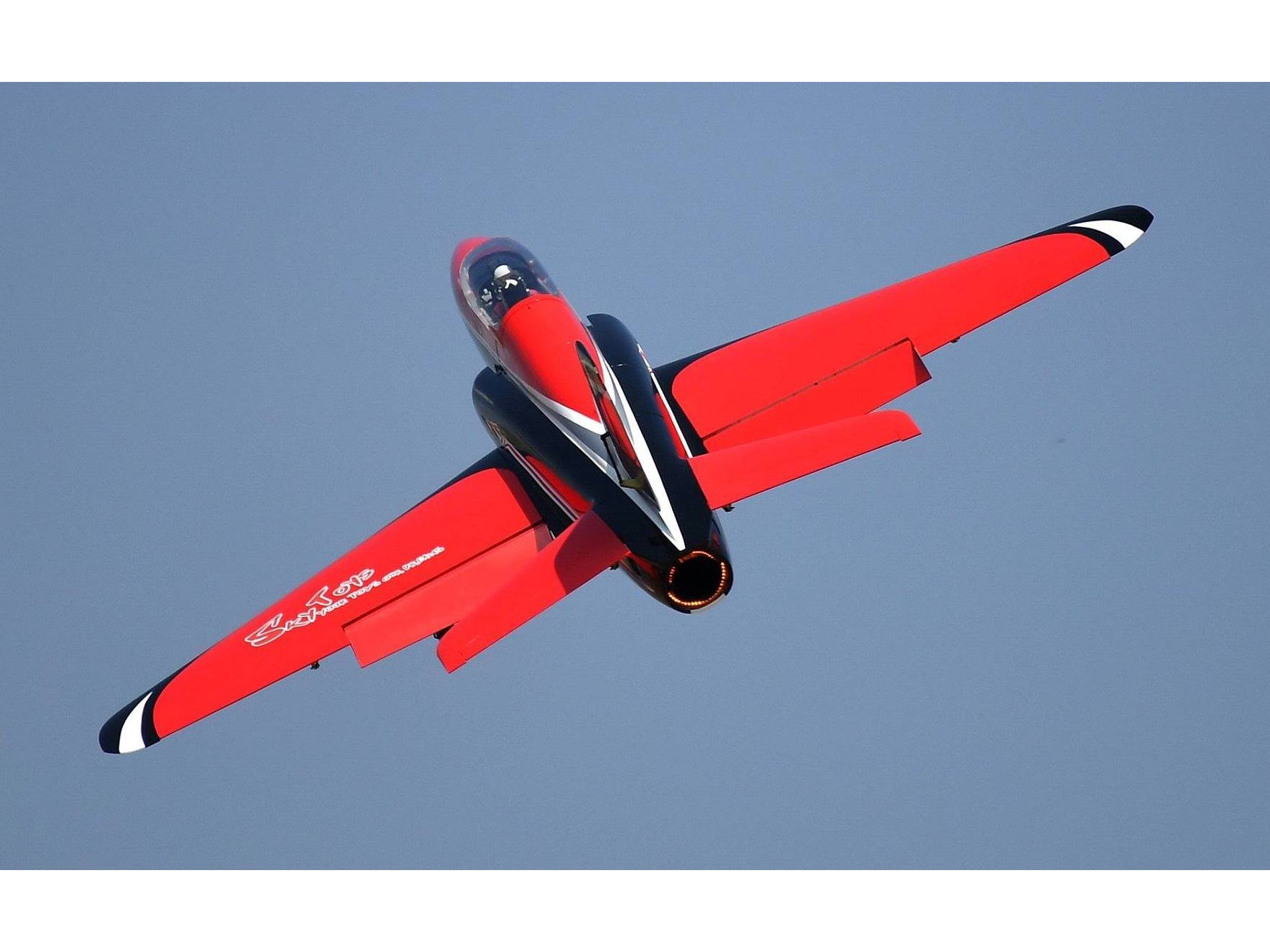 TopRC Model Odyssey - red - Sport Jet Full Composite, Spw 2190mm, ARF-Set – Bild 2