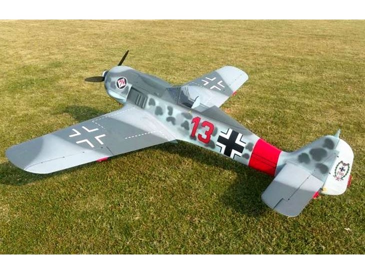 TopRC Model Focke-Wulf FW-190A-8 - Full Composite, 80ccm, Spw 2362mm, ARF-Set – Bild 3