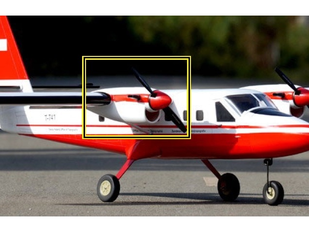 Motorhaube zu DHC-6 Twin Otter - Swiss - Spw 1875mm, VQ-Models