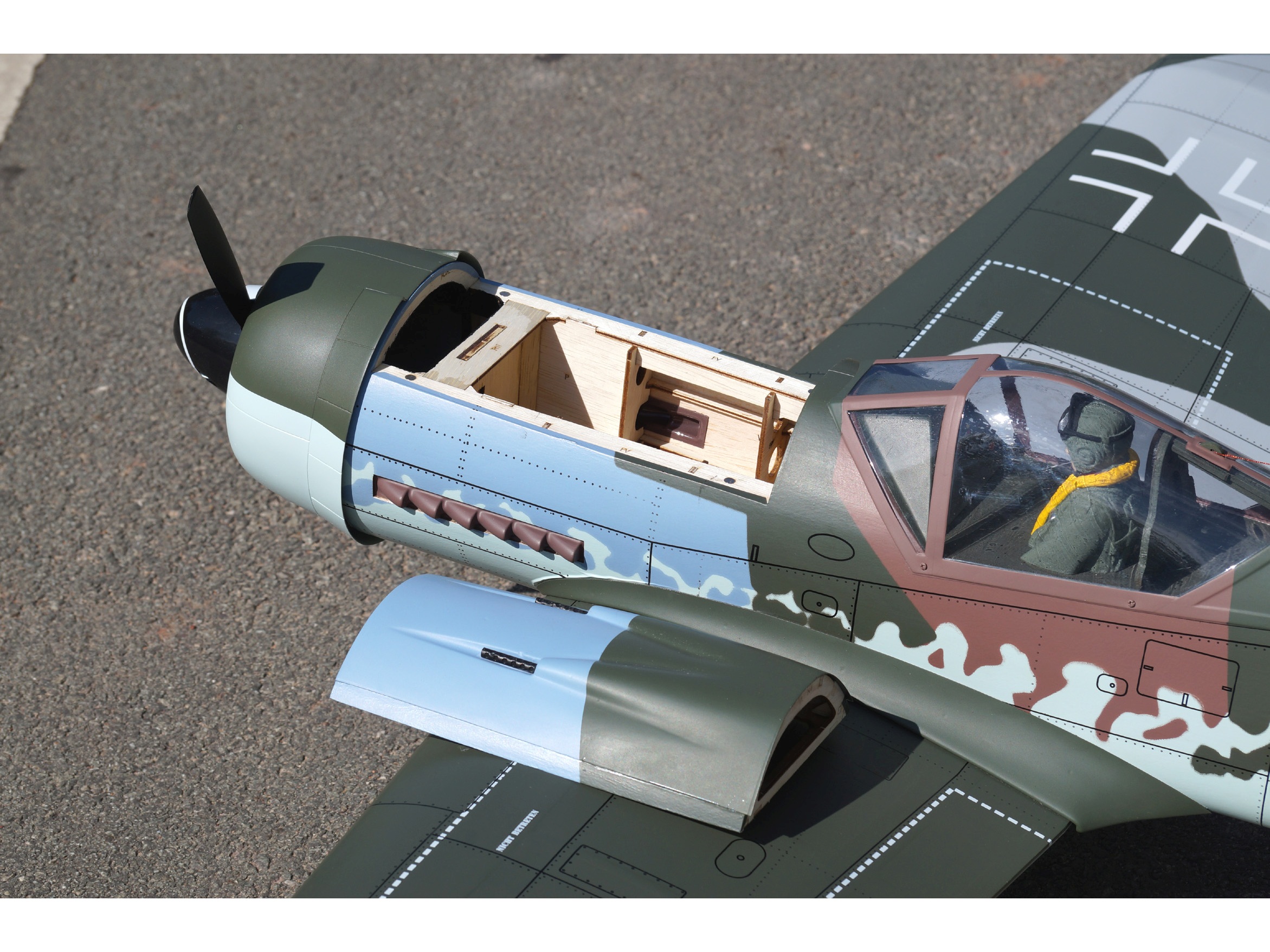Focke-Wulf FW-190 D9, Spw 1500mm, ARF-Set, VQ-Models - VQA0452 – Bild 5