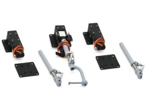 Einziehfahrwerk elektrisch mit Scale-Beinen zu T-34, PC-7, A-26, Bonanza, VQ