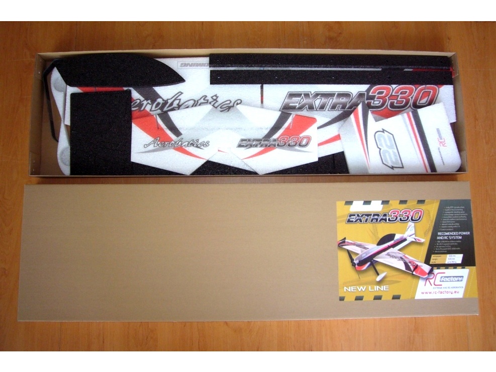 Extra 330 Aerobatics, Spw 1000mm, KIT-Version aus EPP von RC-Factory – Bild 2