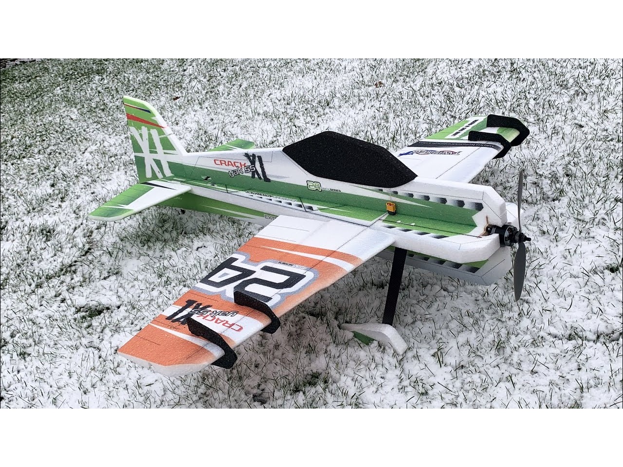 Crack Yak 55 XL, Spw 1080mm, KIT-Version aus EPP von RC-Factory – Bild 3