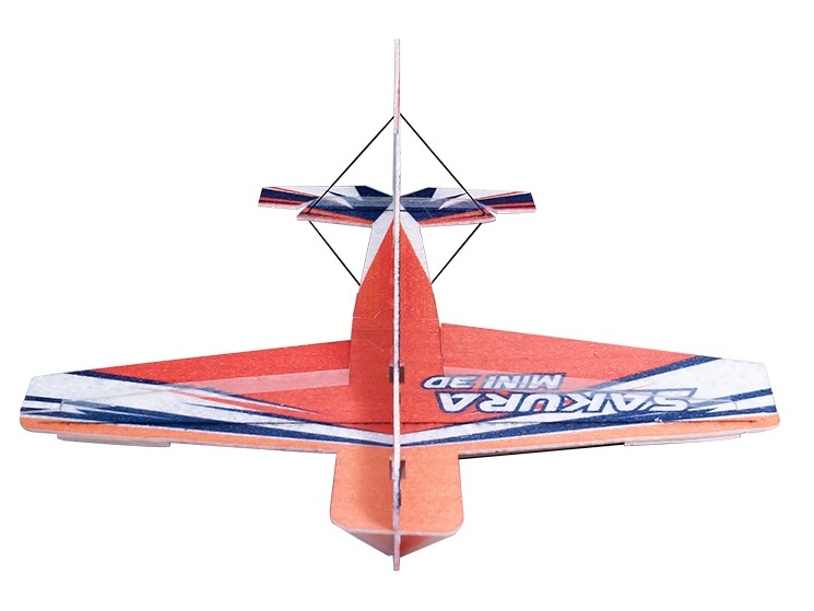 Sakura-II 3D, Spw 451mm, EPP Indoormodell, KIT-Version von DW-Hobby – Bild 4