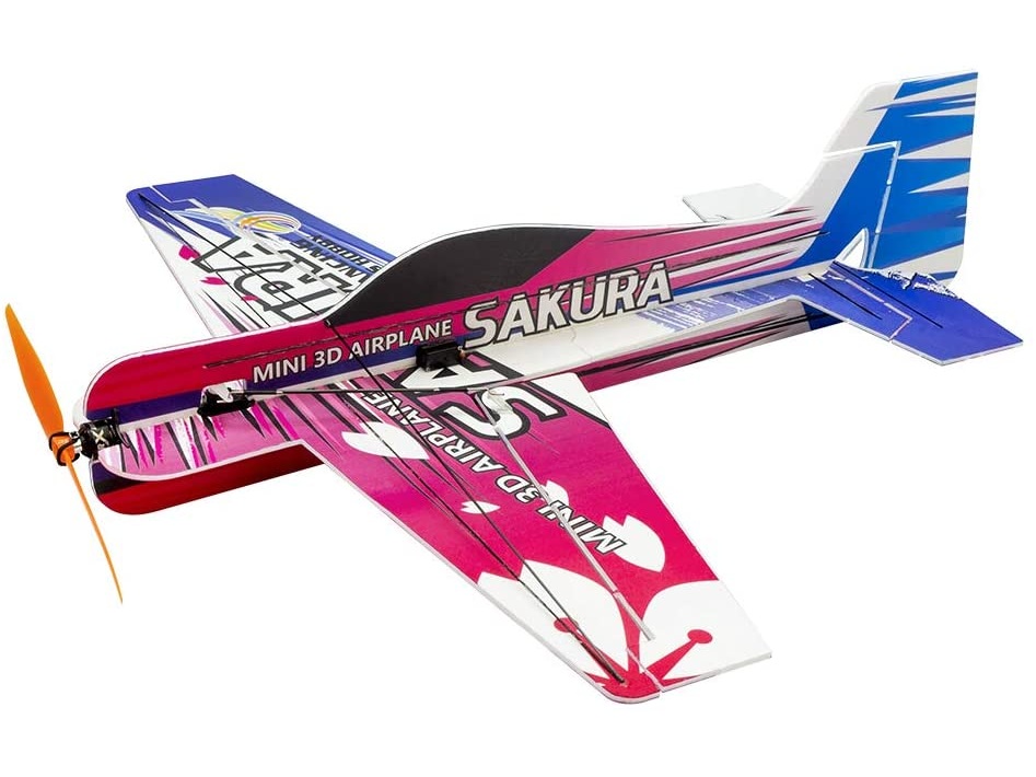 Sakura 3D, Spw 420mm, PP Foam Indoormodell, PNP-Bausatz von DW-Hobby