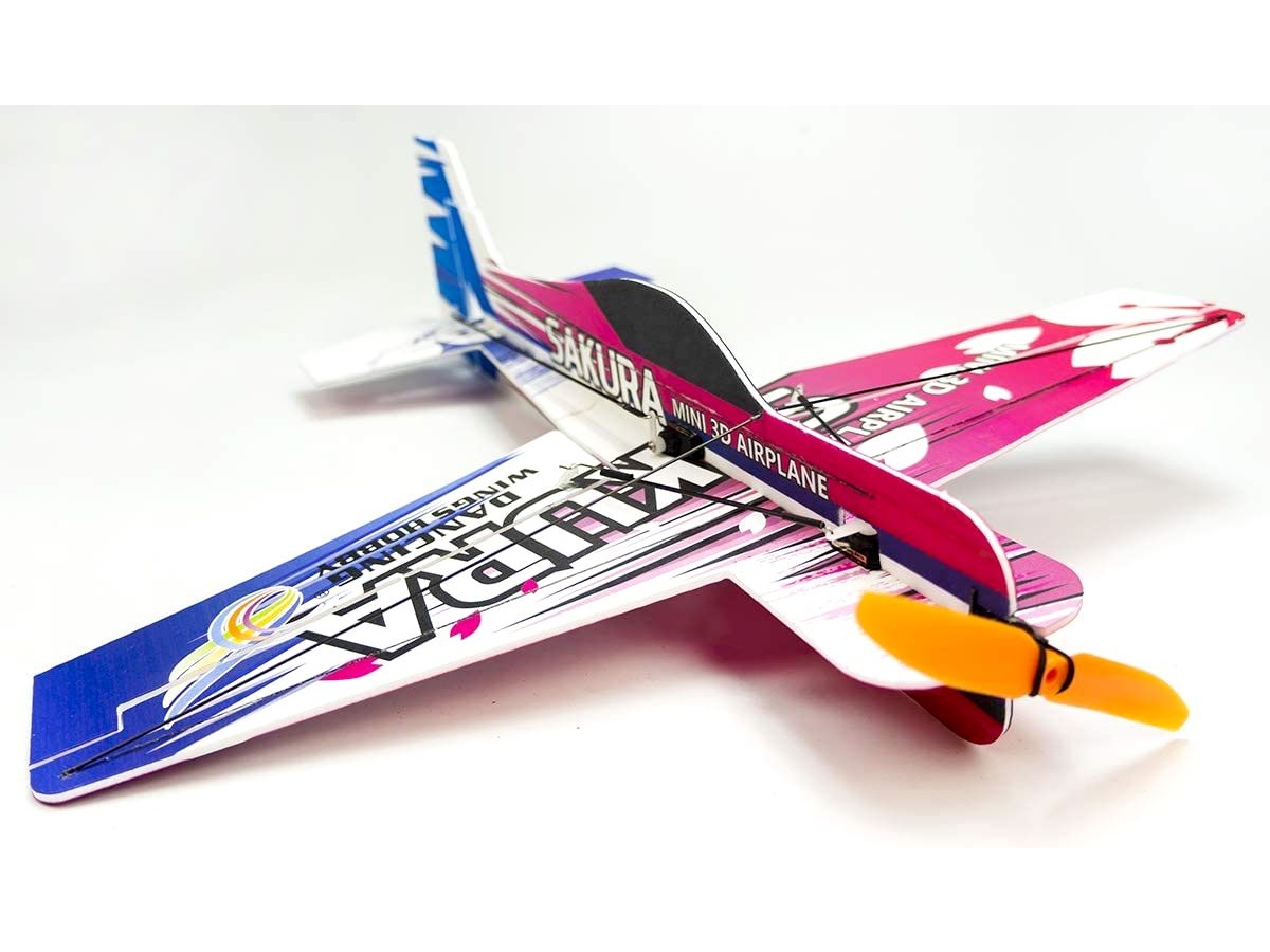 Sakura 3D, Spw 420mm, PP Foam Indoormodell, PNP-Bausatz von DW-Hobby – Bild 4