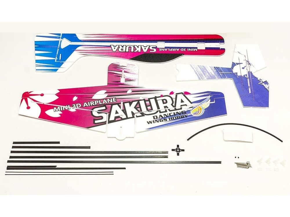 Sakura 3D, Spw 420mm, PP Foam Indoormodell, PNP-Bausatz von DW-Hobby – Bild 6