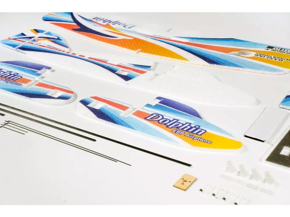 Dolphin, Spw 580mm, EPP Slow Flyer, KIT-Version von DW-Hobby – Bild 6