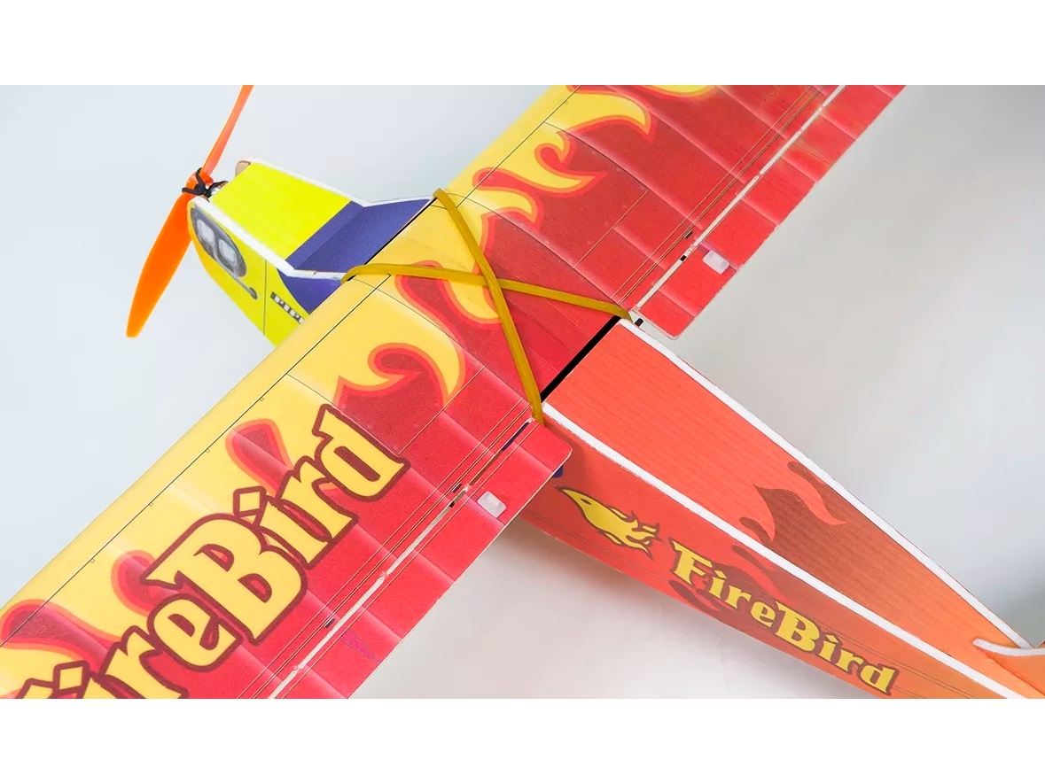 Piper J3 FireBird, Spw 600mm, PNP-Bausatz aus PP Foam von DW-Hobby – Bild 5