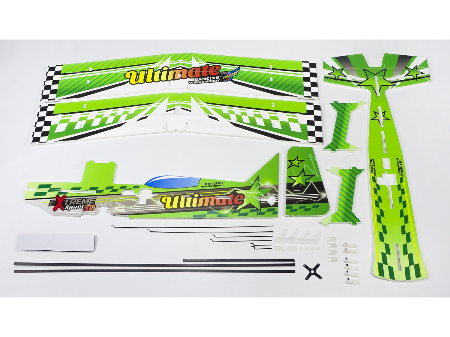 Ultimate, Spw 586mm, PNP-Bausatz aus PP Foam von DW-Hobby – Bild 5