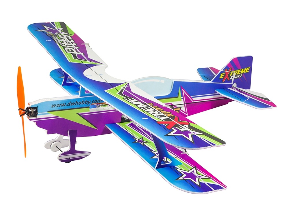 Pitts eXtreme, Spw 450mm, S-FHSS BNF-Bausatz aus PP Foam, DW-Hobby