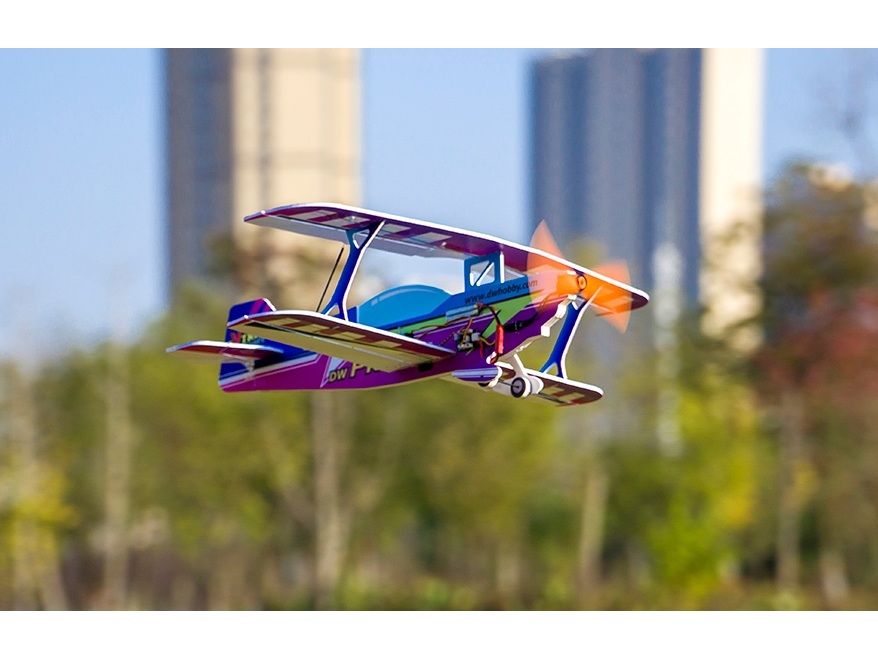 Pitts eXtreme, Spw 450mm, S-FHSS BNF-Bausatz aus PP Foam, DW-Hobby – Bild 3