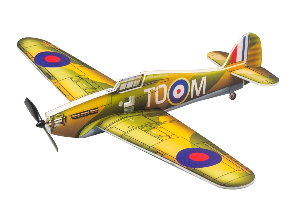 Hurricane MK.I, Spw 420mm, PNP-Bausatz aus PP Foam von DW-Hobby