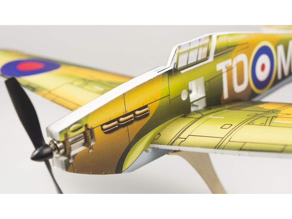 Hurricane MK.I, Spw 420mm, PNP-Bausatz aus PP Foam von DW-Hobby – Bild 4