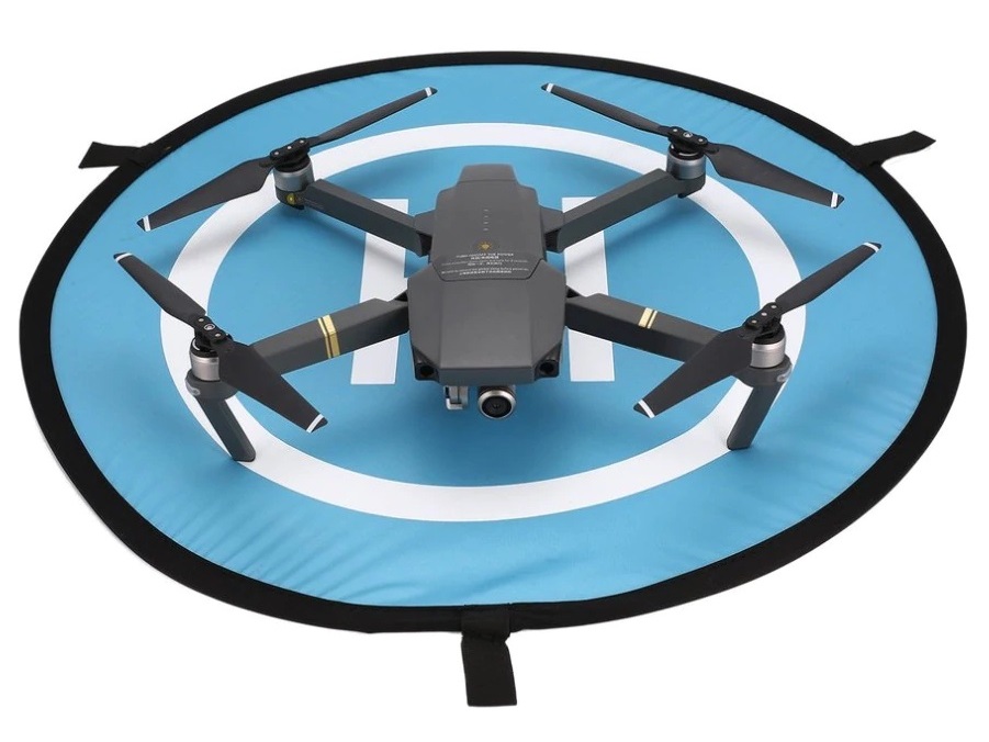 Landematte Landepad Landefeld 110cm, faltbar für Multikopter Drohnen – Bild 3