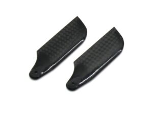 3D Pro Heckrotorblätter CFK/Carbon, 62mm von Dynam