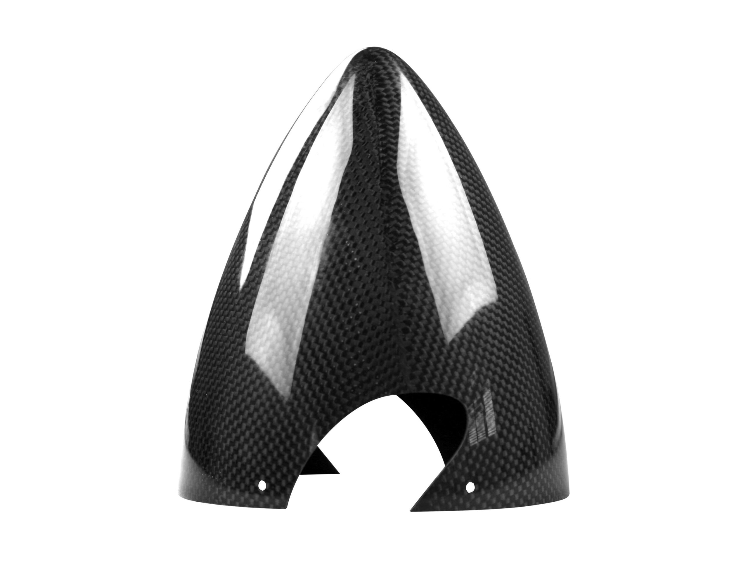 Falcon Carbon / CFK Spinner 3.5 Zoll / 89mm, 3-Blatt mit Alu-Bodenplatte