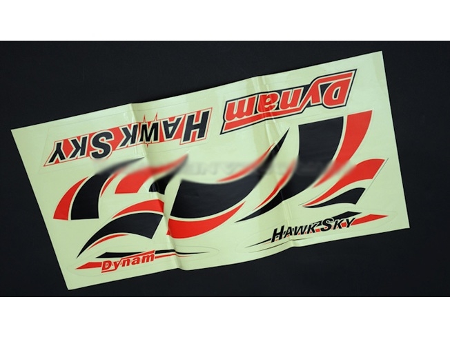 Aufkleber GRÜN zu HAWKSKY von Dynam HAWK011-Green