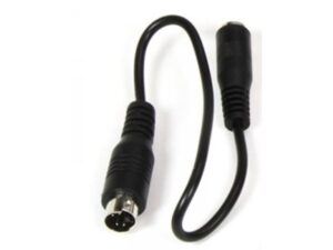 Simulator Adapterkabel für Fernbedienungen 4-Pol Mini Din Stecker auf 3.5mm Chinch.